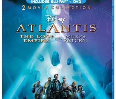 ATLANTIS: THE LOST EMPIRE & ATLANTIS: MILO S RETURN  ATLANTIS: L EMPIRE PERDU ET LE RETOUR DE MILO (BILINGUAL)2-MOVIE COLLECTION (BLU-RAY + DVD) Discount