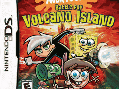 NICKTOONS BATTLE FOR VOLCANO ISLAND - NINTENDO DS Sale