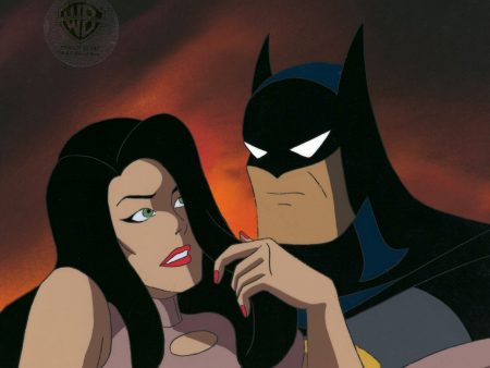 Batman The Animated Series Original Production Cel: Talia, Batman For Discount