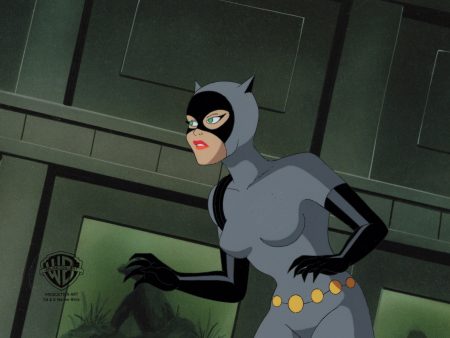 Batman The Animated Series Original Production Cel: Catwoman Fashion