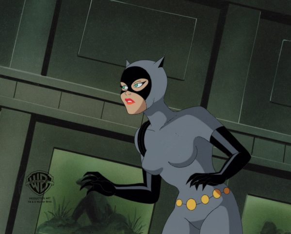 Batman The Animated Series Original Production Cel: Catwoman Fashion