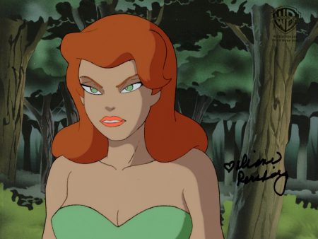 Batman The Animated Series Original Production Cel Signed by Diane Pershing: Poison Ivy Online Sale