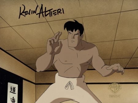 Batman The Animated Series Original Production Cel Signed By Kevin Altieri: Bruce Wayne For Sale