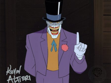 Batman The Animated Series Original Production Cel Signed By Kevin Altieri: Joker Online