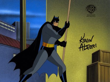 Batman The Animated Series Original Production Cel Signed By Kevin Altieri: Batman Online