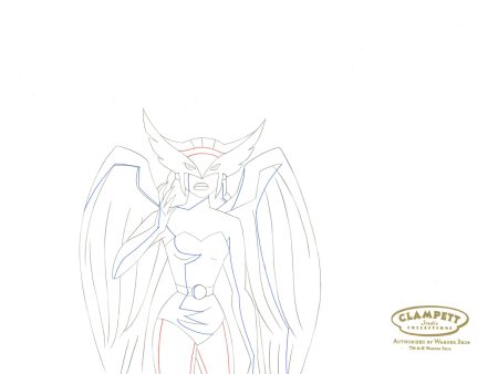 Justice League Original Production Drawing: Hawkgirl Online