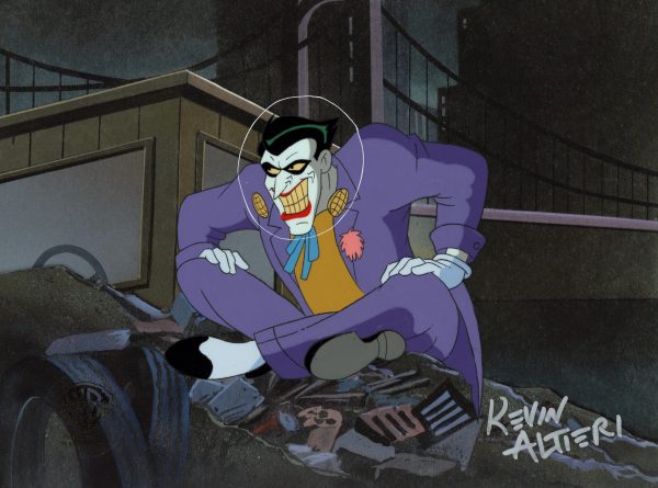 Batman The Animated Series Original Production Cel Signed By Kevin Altieri: Joker For Cheap