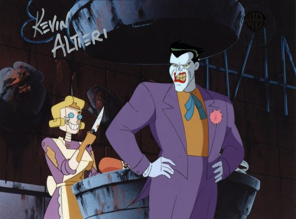 Batman: Mask of the Phantasm Original Production Cel Signed By Kevin Altieri: Joker Online Hot Sale