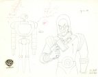 Batman The Animated Series Original Production Drawing: Mr. Freeze For Cheap