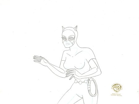 Batman The Animated Series Original Production Drawing: Catwoman Online Hot Sale