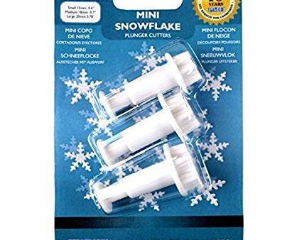 Plunger Cutter Set - Mini Snowflake Online Hot Sale