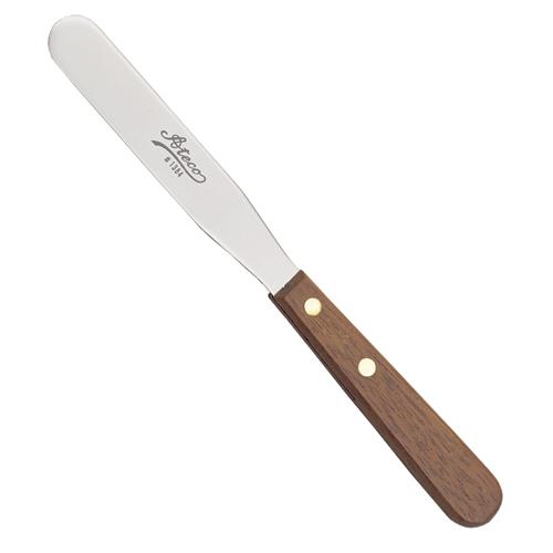 Straight Spatula with Wooden Handle For Sale