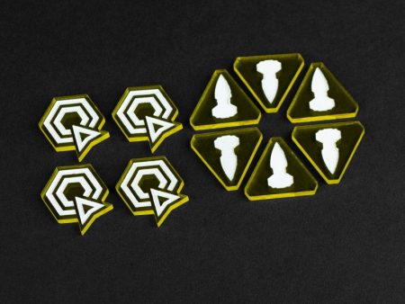 Laserox - Twilight Imperium: Command & Control Tokens (Black) Sale