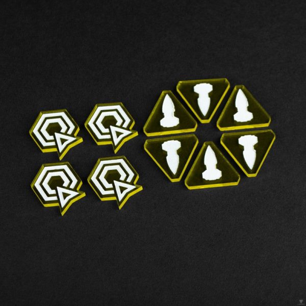 Laserox - Twilight Imperium: Command & Control Tokens (Black) Sale