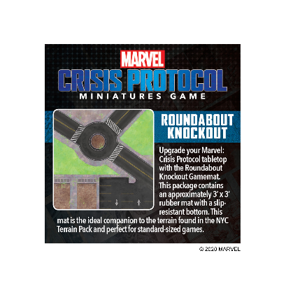 Marvel: Crisis Protocol - Roundabout Knockout Game Mat Online