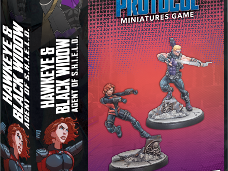 Marvel: Crisis Protocol – Hawkeye & Black Widow, Agent of S.H.I.E.L.D. Hot on Sale